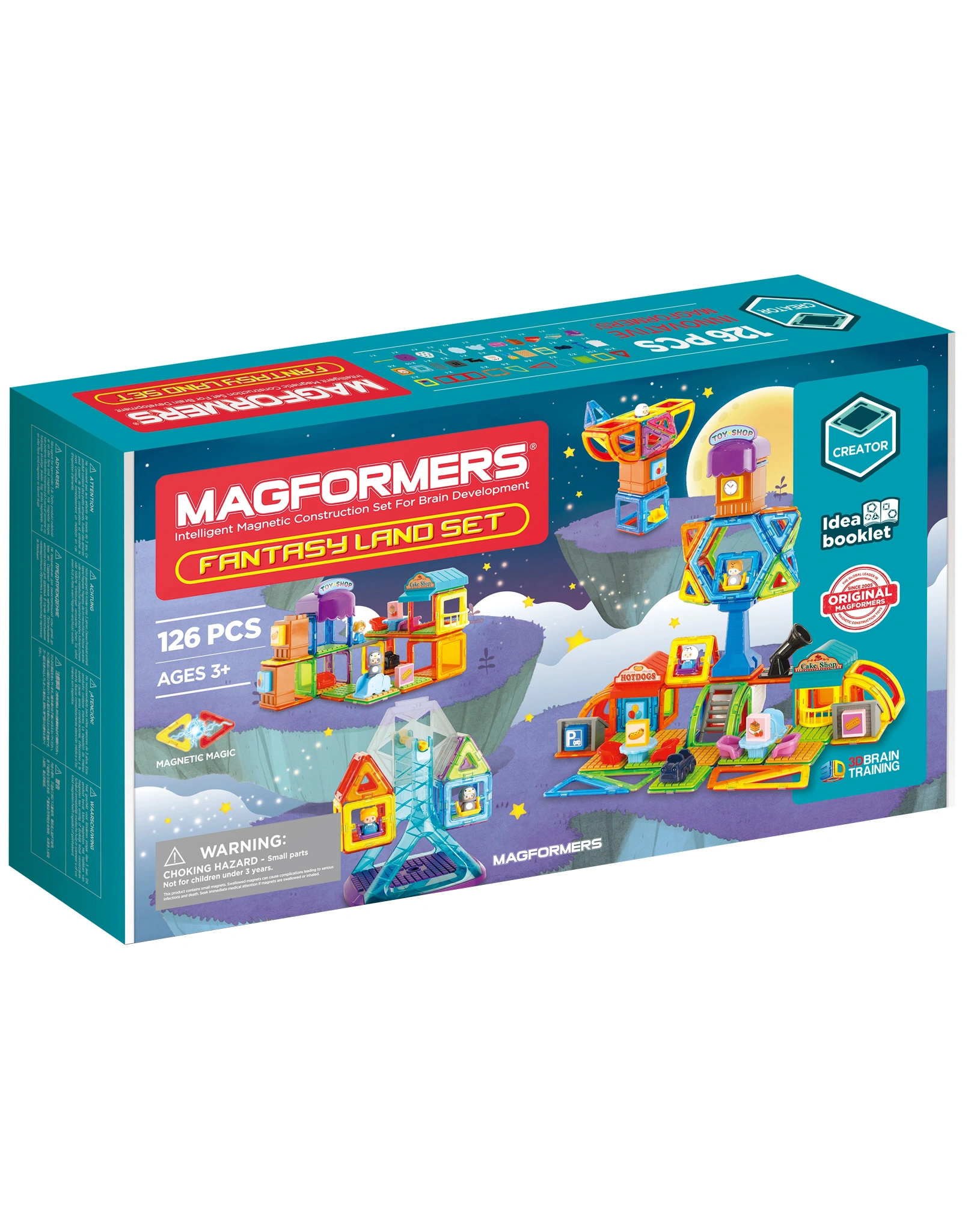 Magnet-Bausatz FANTASY LAND SET 126-teilig