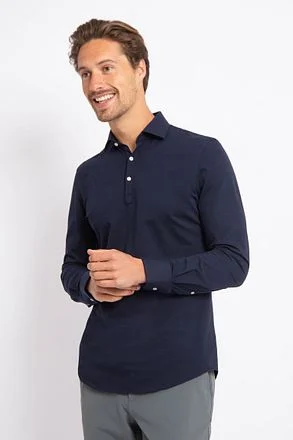 Suitable Camicia Poloshirt Navy PC24-03 kopen