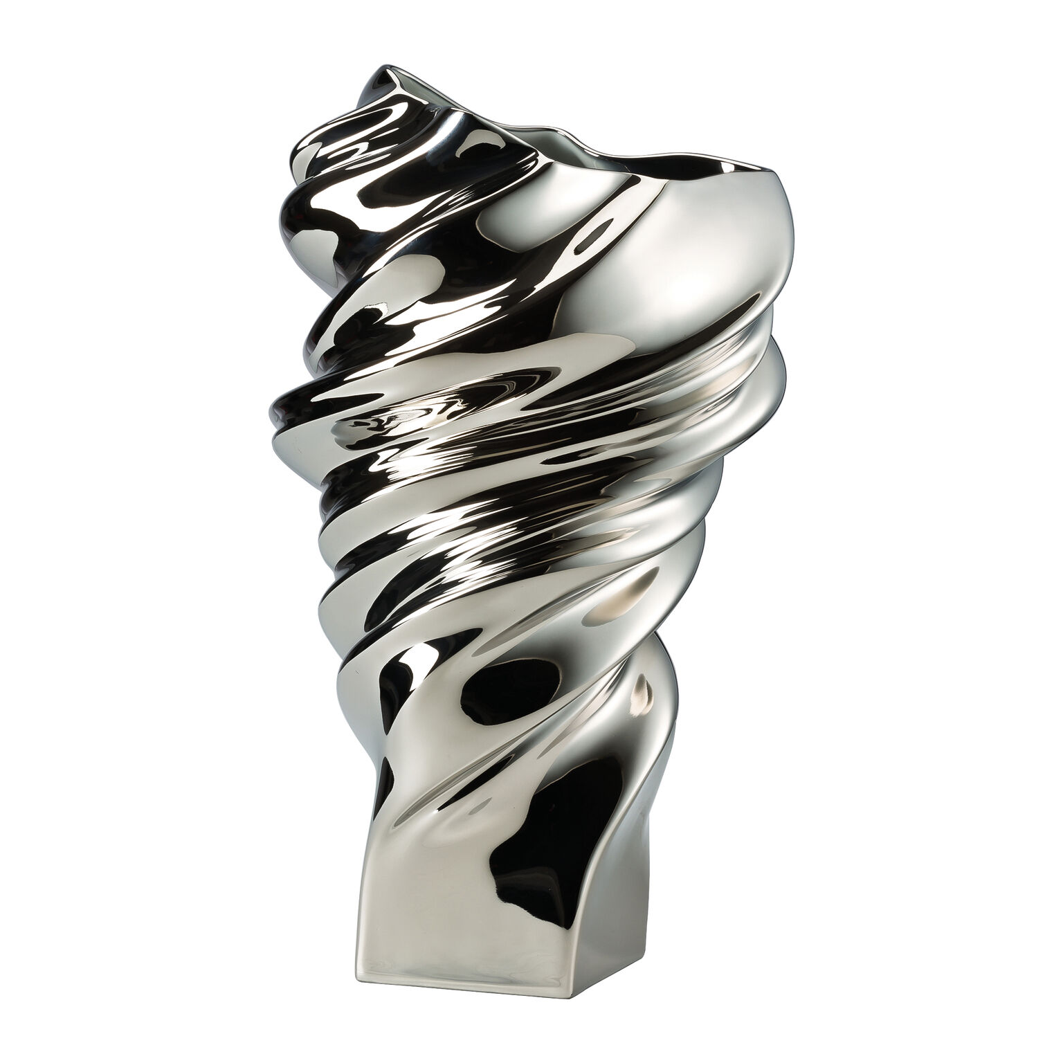 Squall Platin titanisiert Vase 32 cm