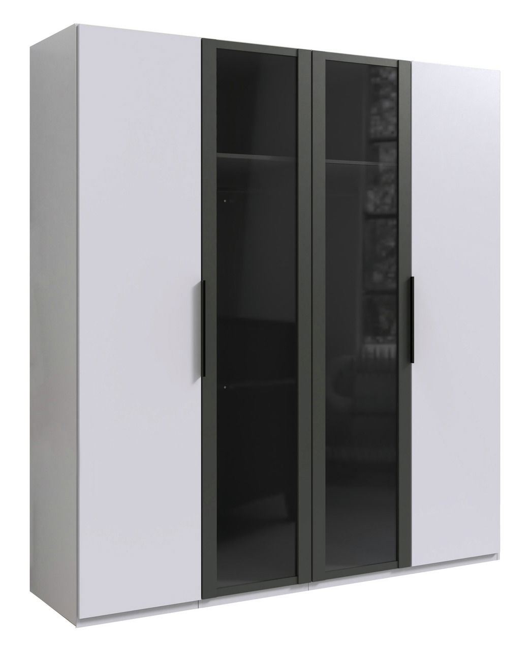 Ti´me Drehtürenschrank 4-trg. LEVEL 36 BLACK E