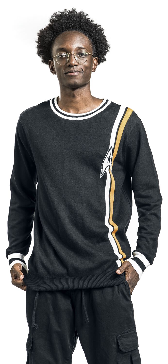 Logo Rétro | Star Trek Pull tricoté
