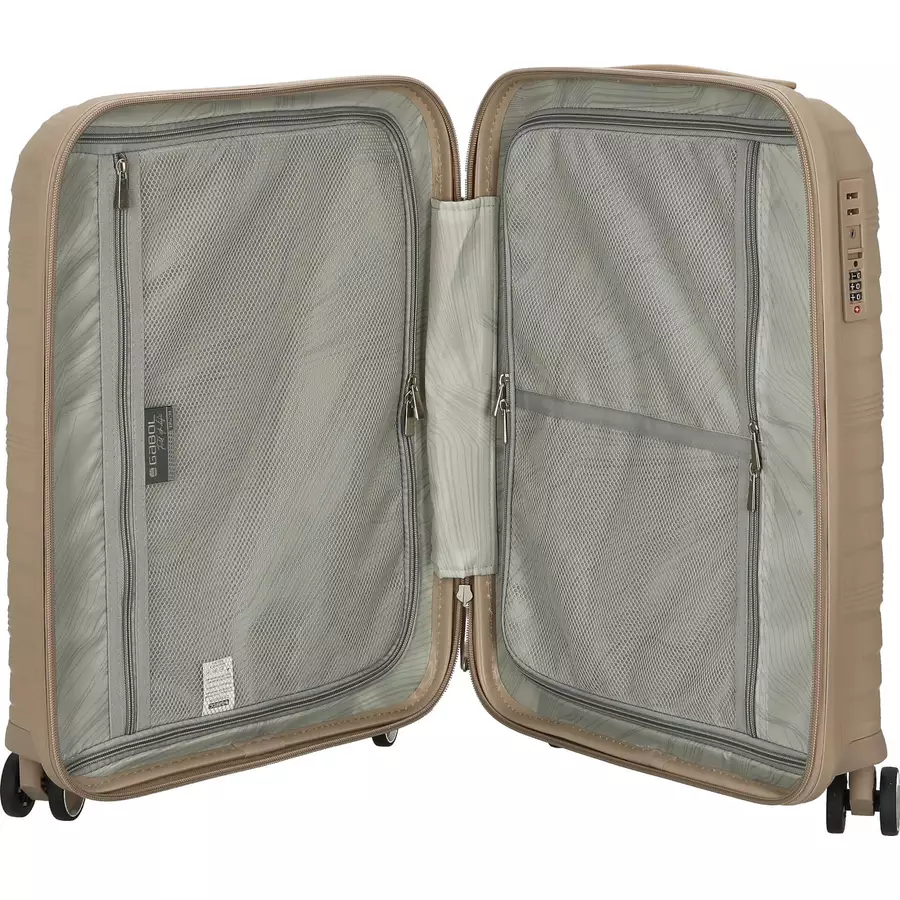 Gabol Kiba - 4-Rollen-Kabinentrolley 54 cm beige