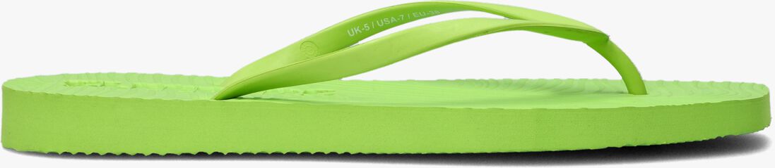 SLEEPERS groene sleepers teenslippers tapered