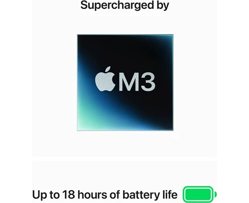 Apple 15-inch MacBook Air - M3 chip 8-core CPU   10-core GPU, 16GB RAM, 512GB SSD - Space Grey