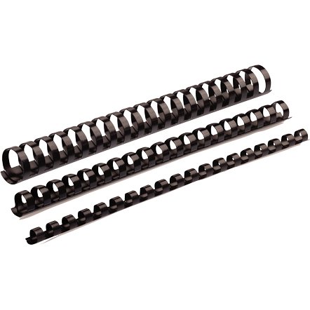 Reliure plast.32mm noir b/50