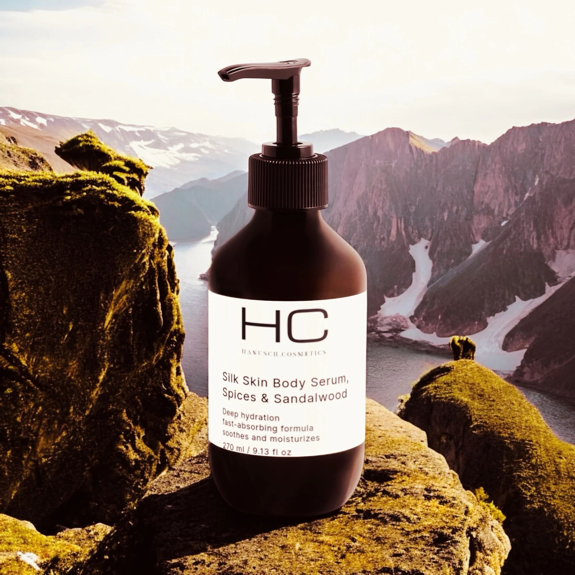 hanusch.cosmetics Silk Skin Body Serum, Spices & Sandalwood