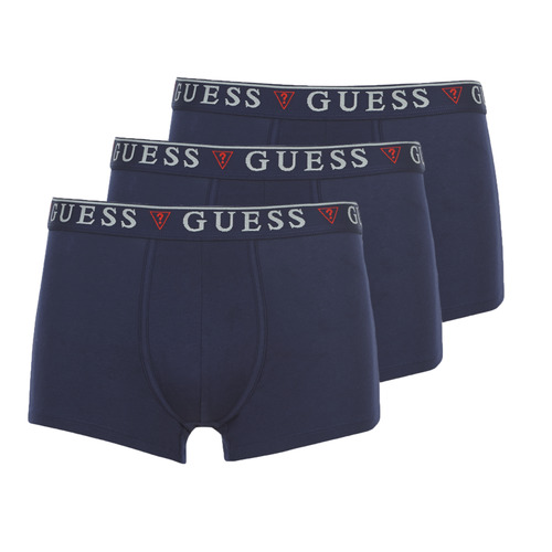 Guess - BRIAN BOXER TRUNK PACK X4 - Marine