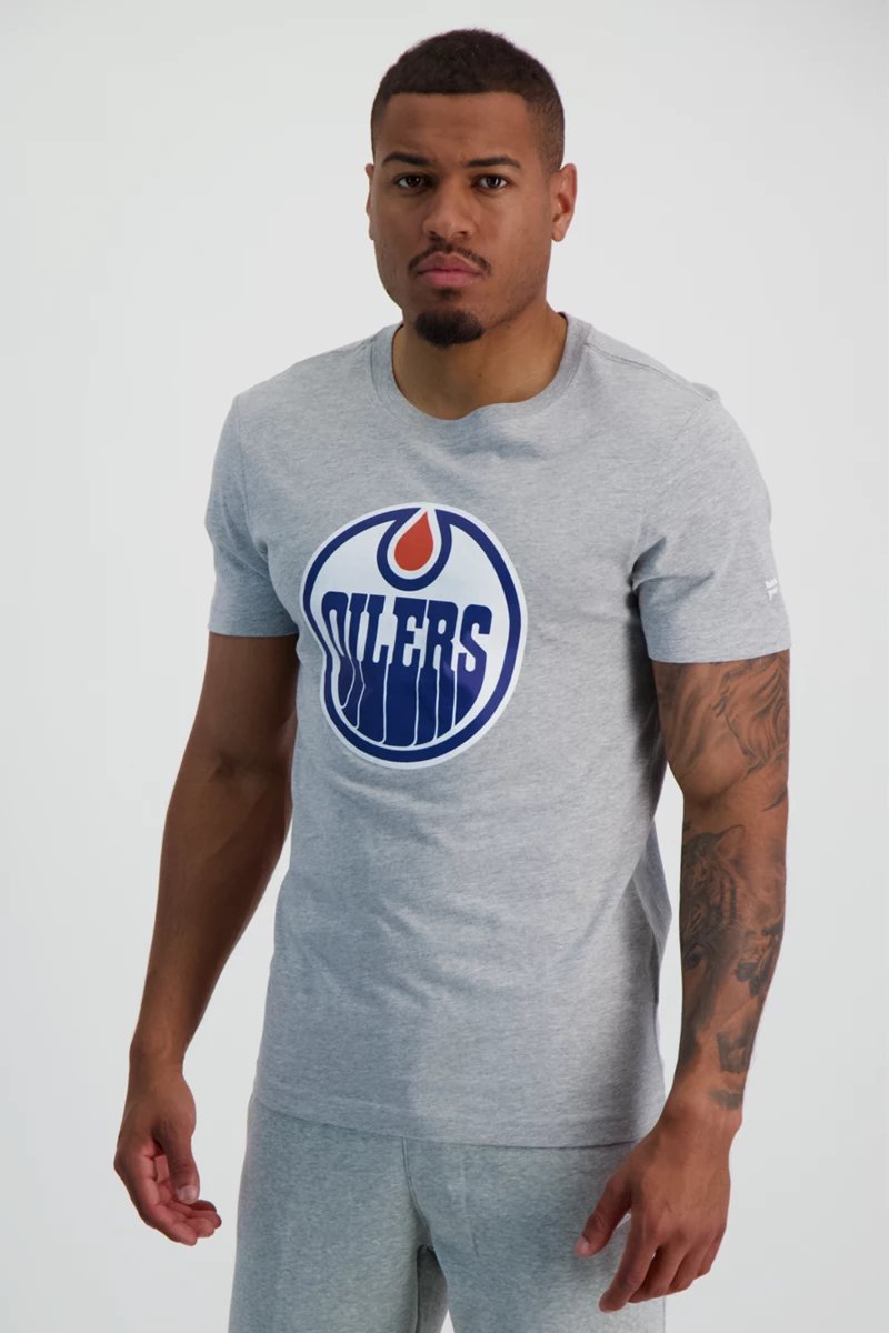 Fanatics Edmonton Oilers Primary Logo Graphic Herren T-Shirt