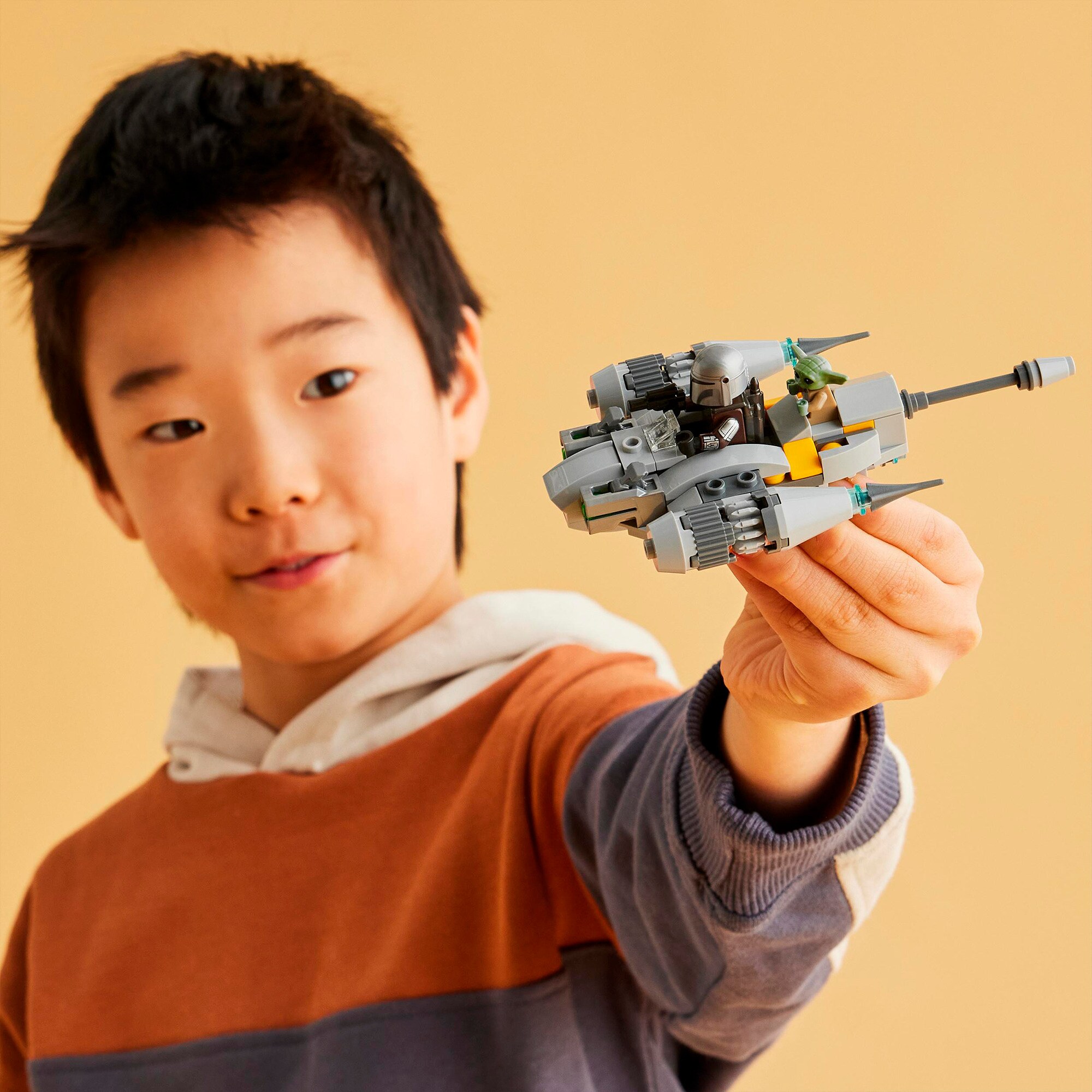 LEGO Konstruktionsspielzeug Star Wars N-1 Starfighter des Mandalorianers - Microfighter