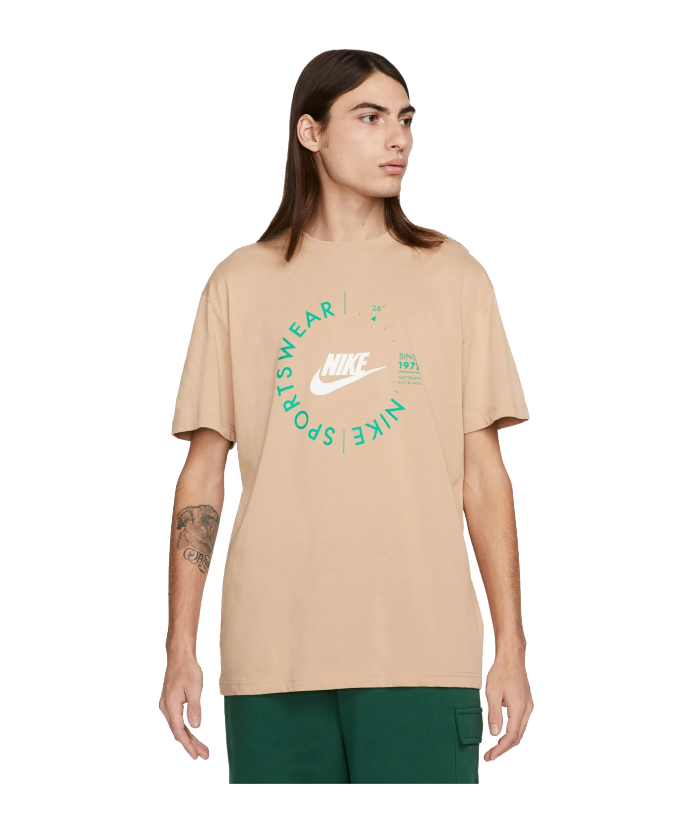 Nike T-Shirt Braun F200