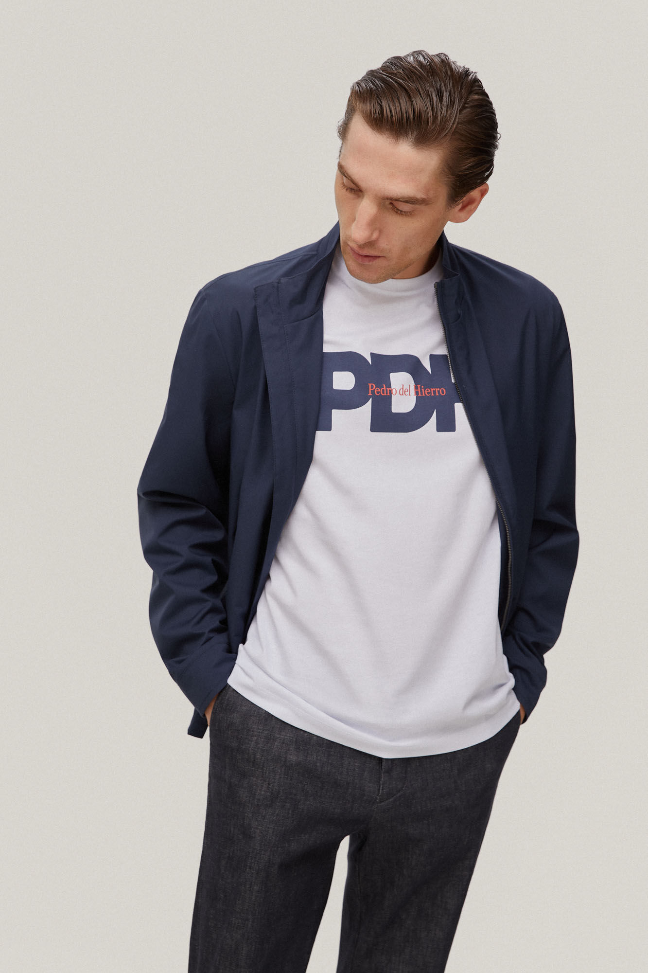 Camiseta com logo - Branca