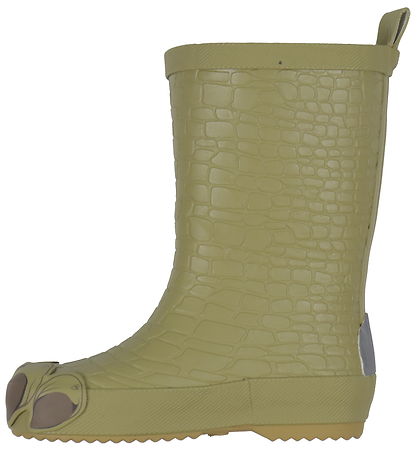 Mikk-Line Gummistiefel - Drache - Kelp