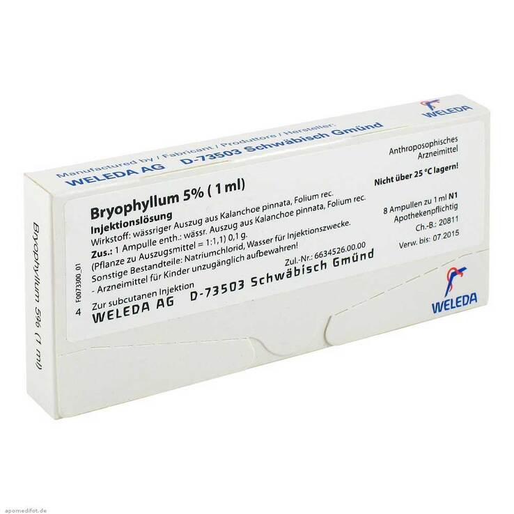 Bryophyllum 5% 1 ml Injektionslösung, 8X1 ml