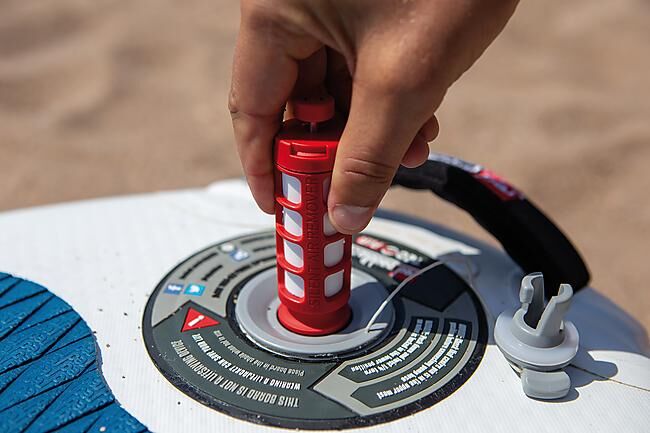 RED PADDLE - SILENT AIR REMOVER