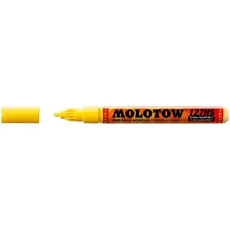 Molotow Permanentmarker ONE4ALL 127 HS, nachfüllbar, 2 mm, zinkgelb