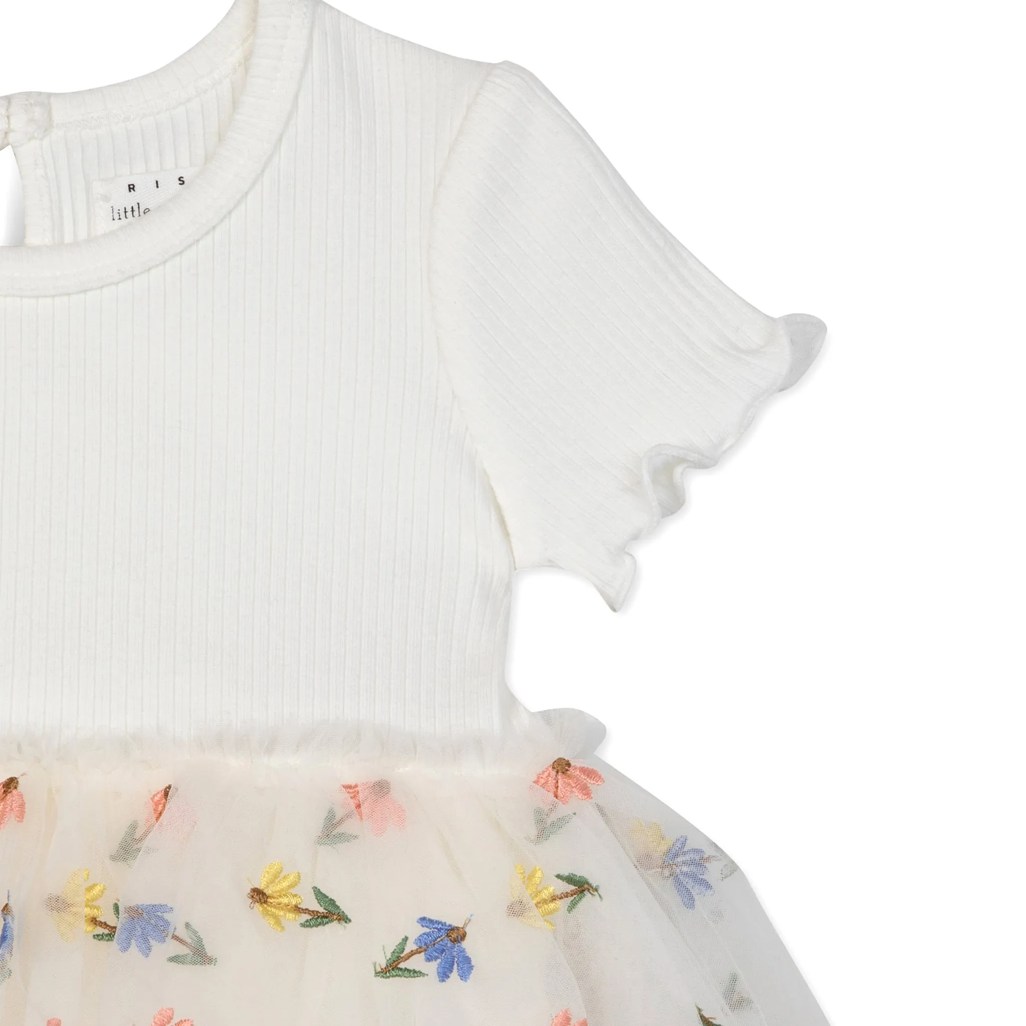Rise Little Earthling Robe Tutu Fleurs 0-24mois