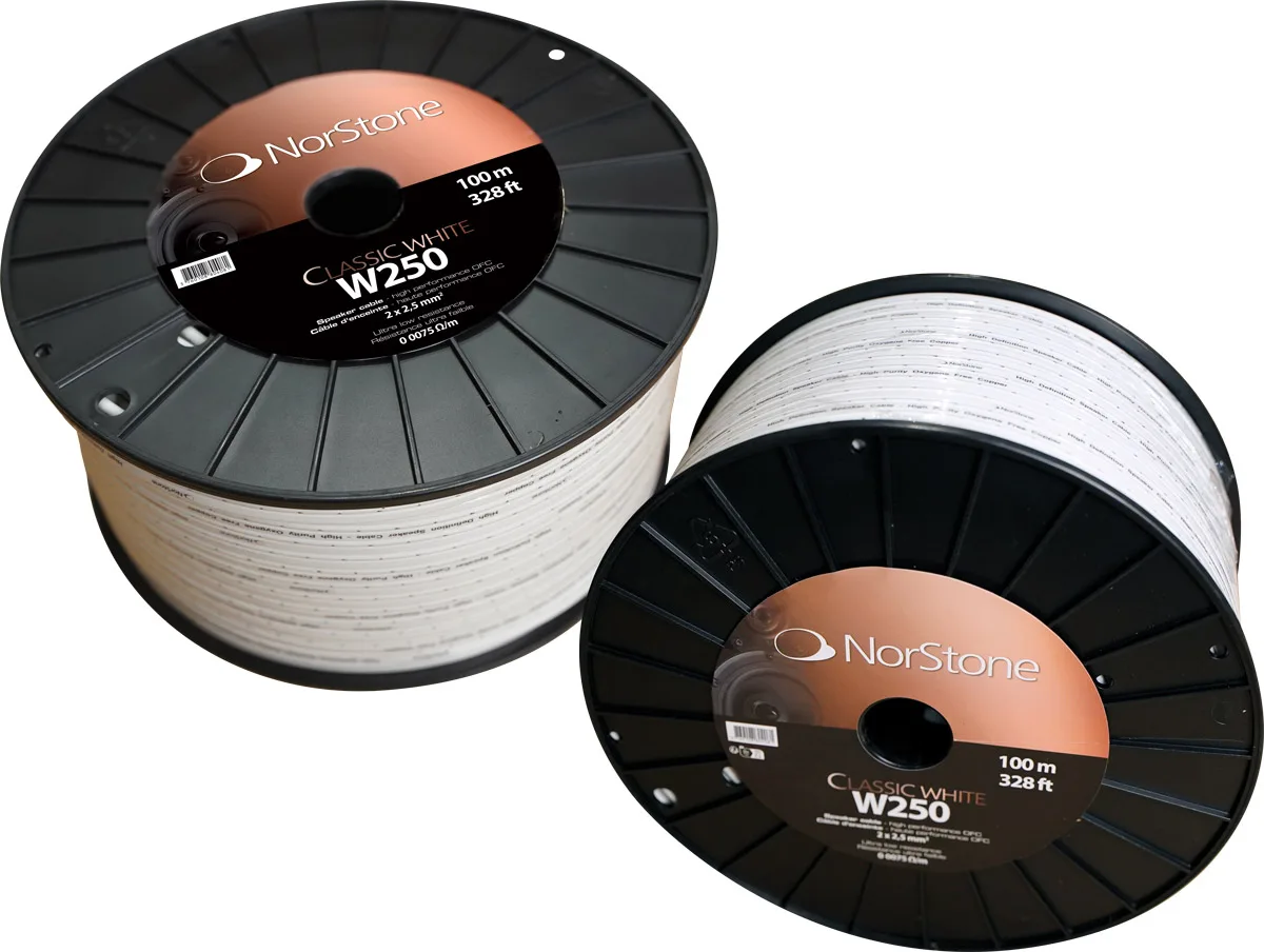 NorStone W250 (200 m) Câbles d'enceintes en bobine
