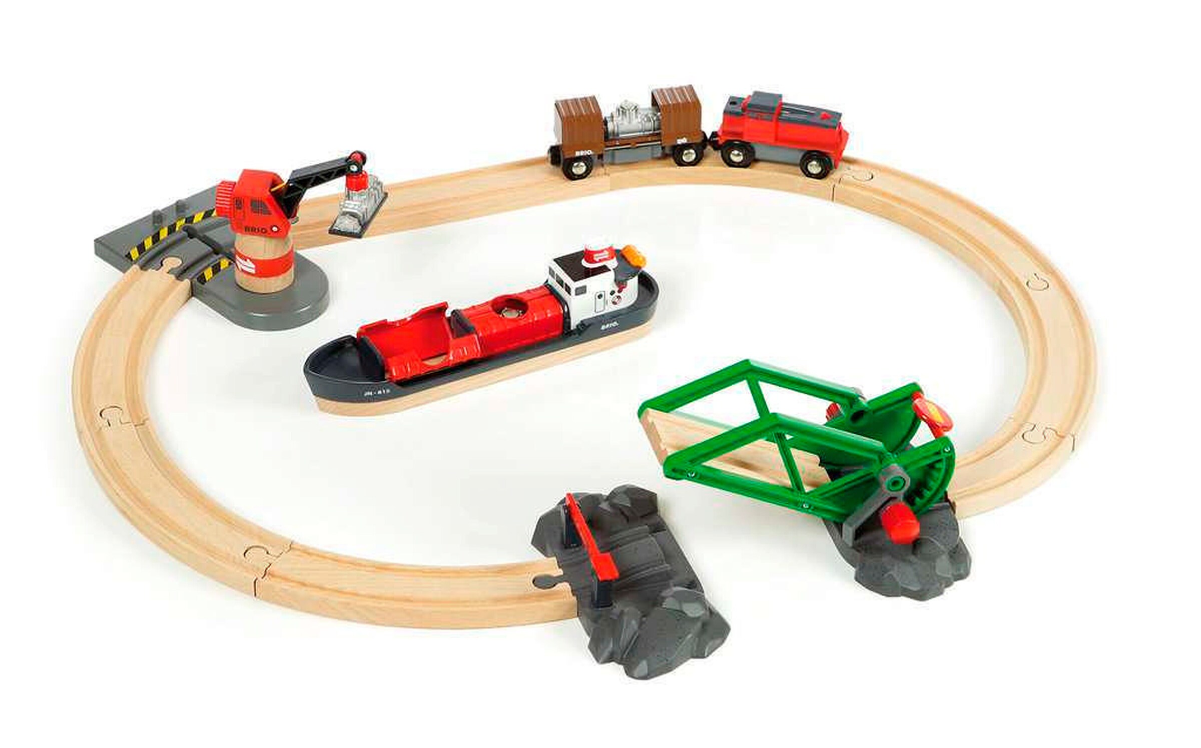 BRIO Container Hafen Set