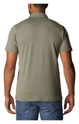 Polo Columbia Tech Trail Vert Homme