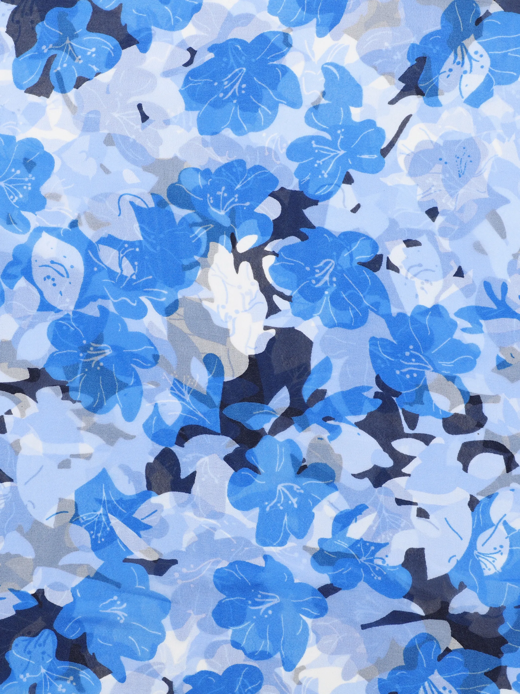 Damen Loop mit Blumenprint