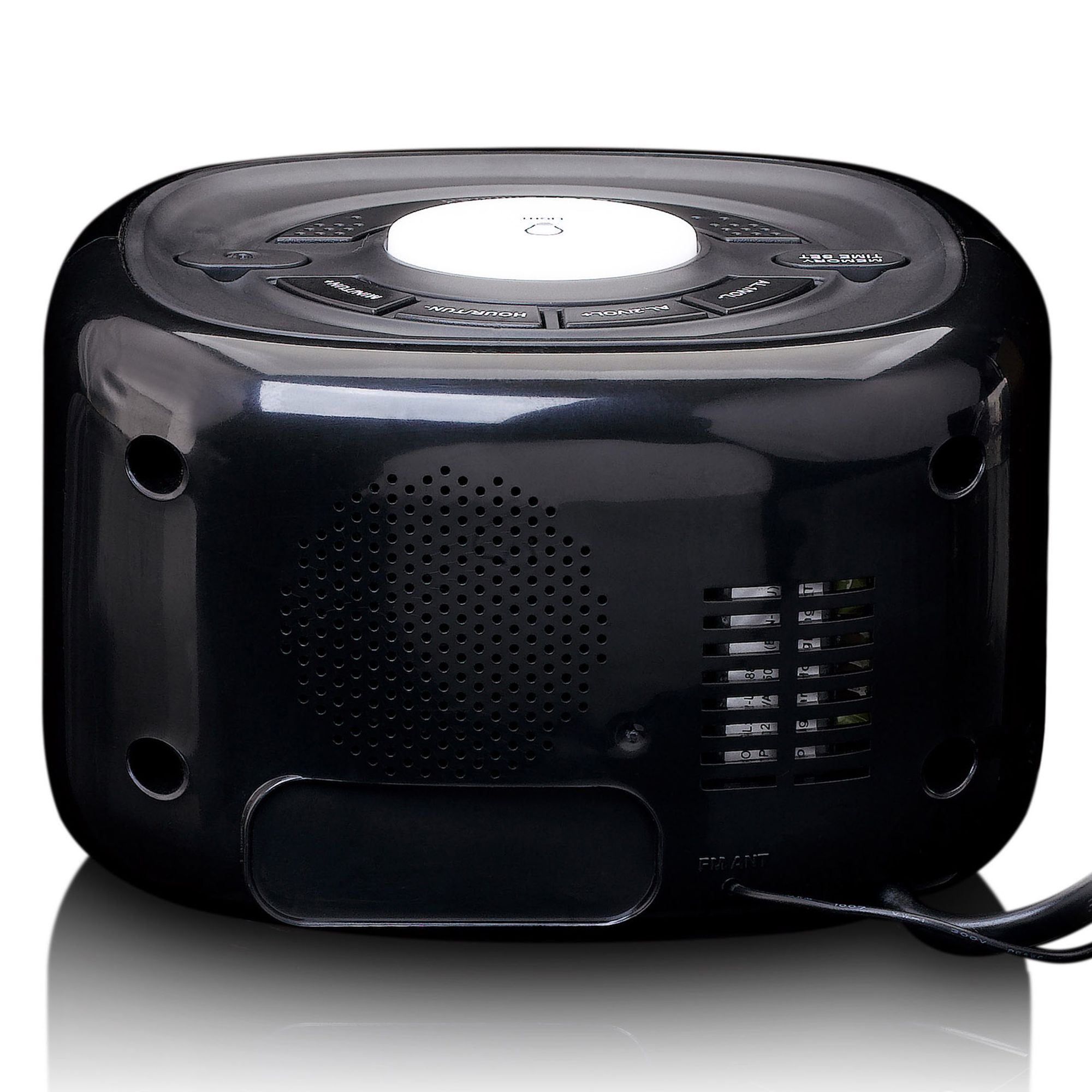 Lenco CR-12BK FM Wekkerradio