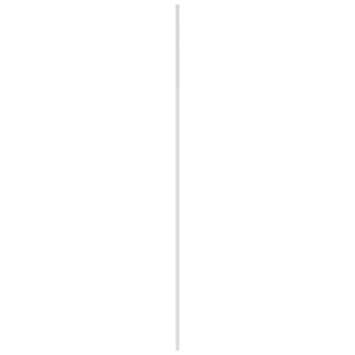 Lat hardhout geschaafd wit gegrond 20x44 mm 210 cm