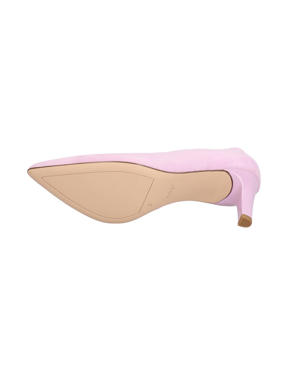 Veloursleder Pumps