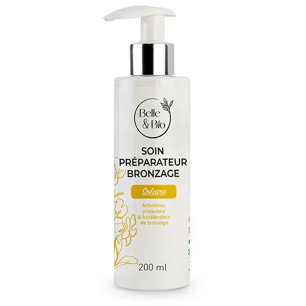 Belle & Bio Solaire Soin Préparateur Bronzage Bio 200ml