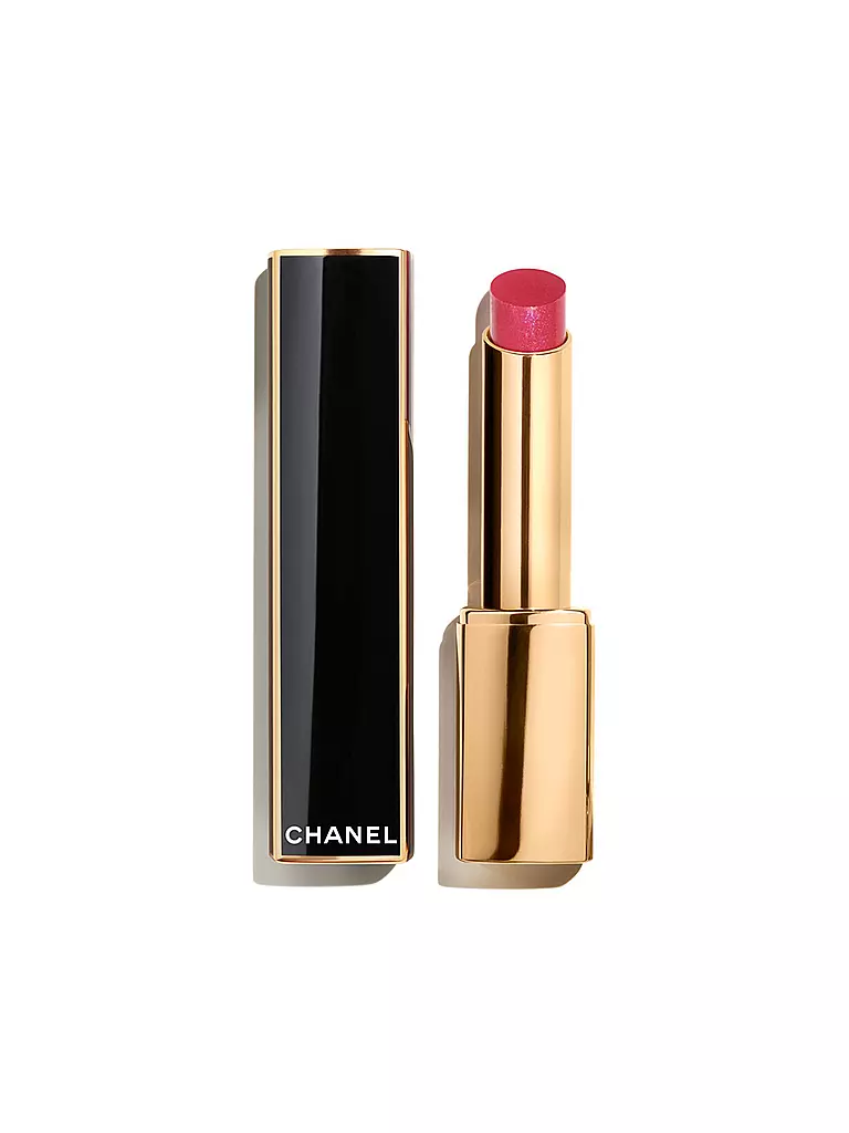 CHANEL FARBINTENSIVER LIPPENSTIFT. KONZENTRIERTE LEUCHTKRAFT UND PFLEGE. NACHFÜLLBAR 2G rosa