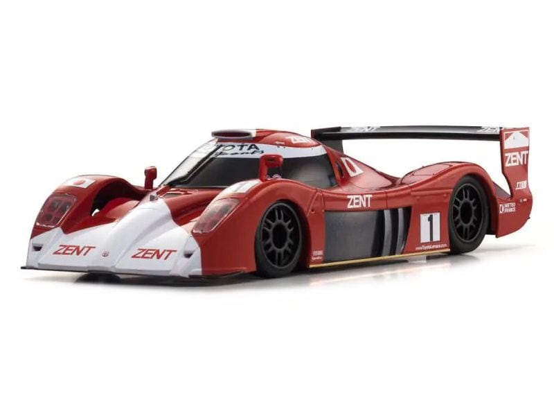 Kyosho Toyota GT-One TS020 #1 ASC MR-03W-LM, 1:27 Autoscale Mini-Z Karosserie mit Display-Chassis