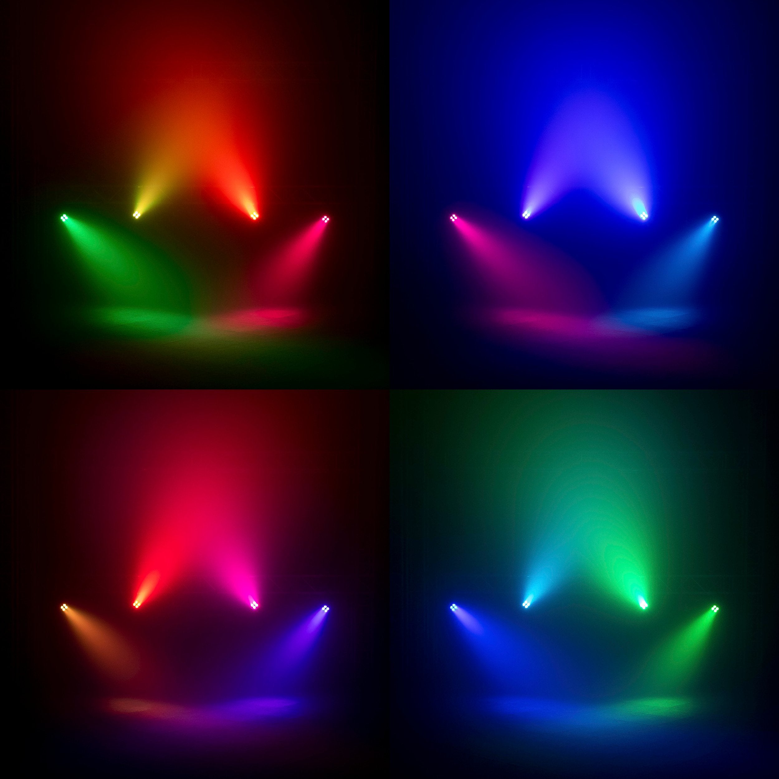 Ayra Q-Par 4 complete LED lichtset