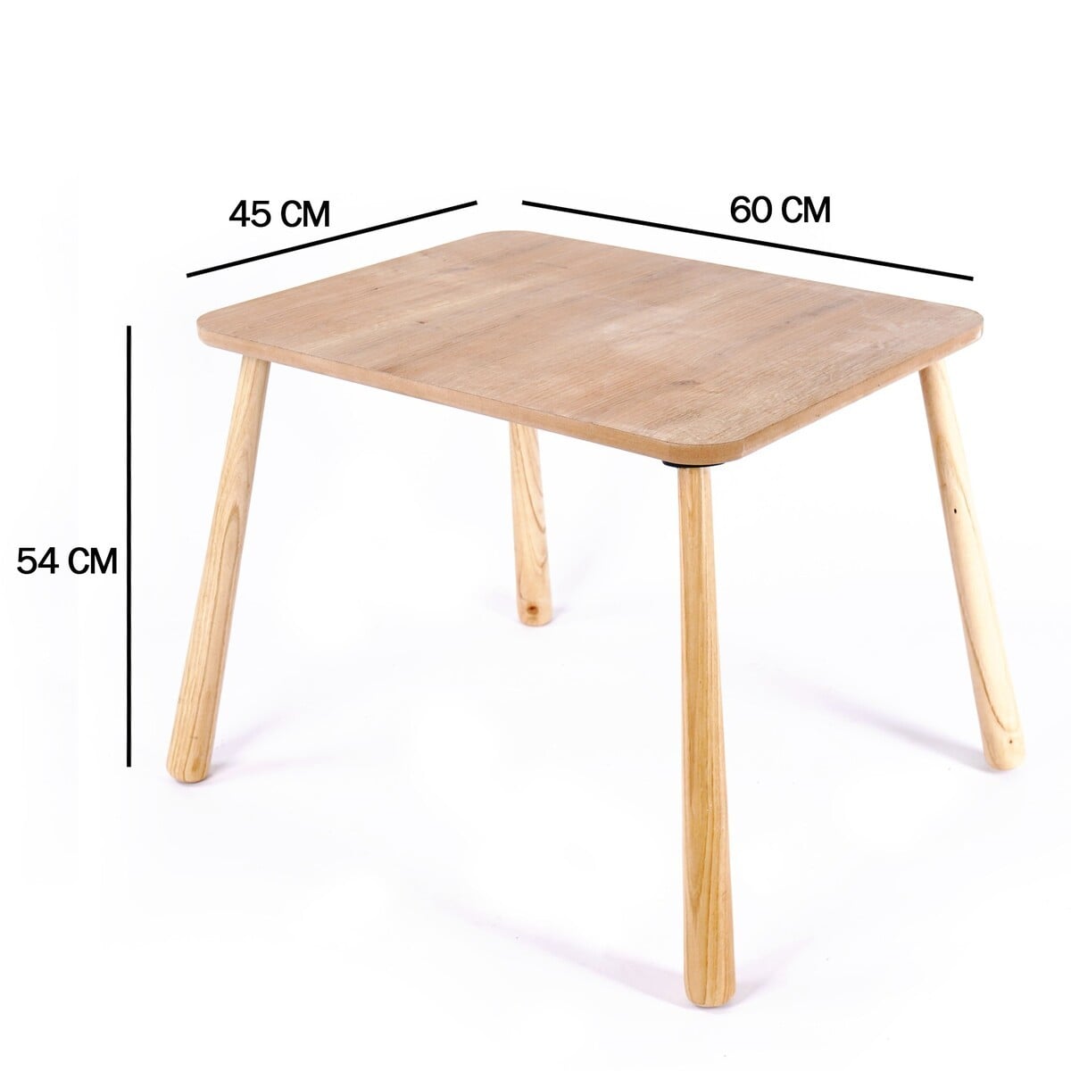 Calicosy - MAEL Kindertafel - H54 cm - Eiken