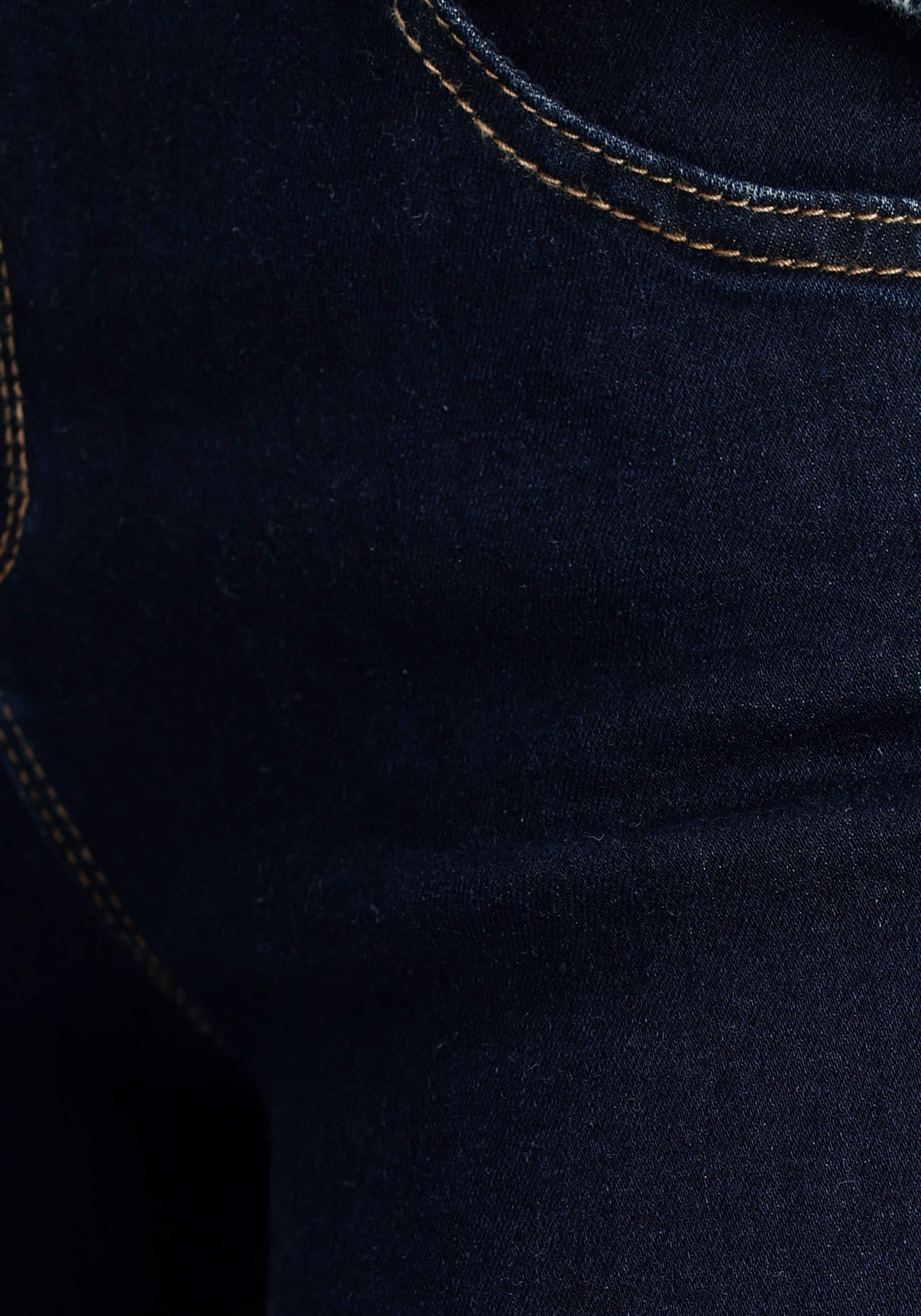 Arizona Bootcut-Jeans »Ultra-Stretch«, normale Passform,  Baby-Bootcut,  Used-Look-Waschung
