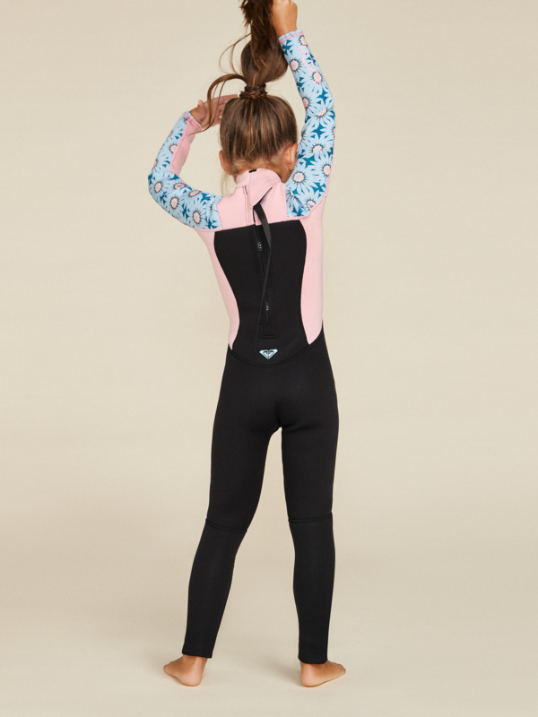 3/2mm Prologue Combinaison Back Zip Vert Fille