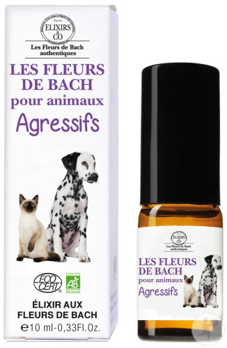 Elixirs&Co Animaux Agressifs Élixir Aux Fleurs De Bach Spray 10ml