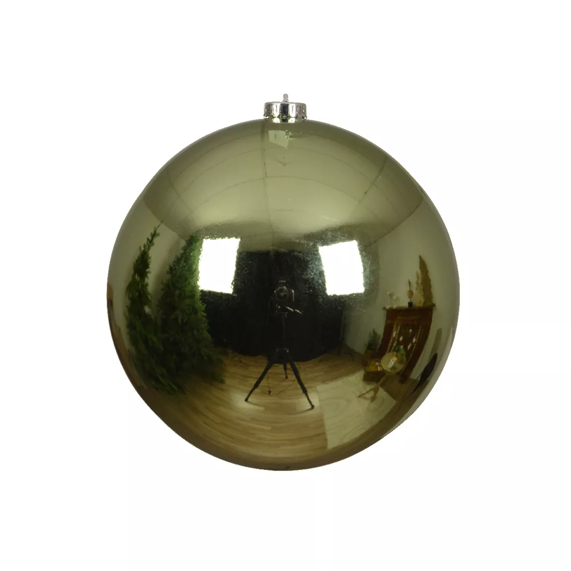 Boule de Noël (D140 mm) Alpine Thé vert