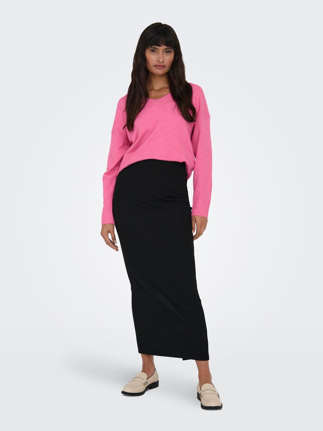 ONLRICA Strickpullover Azalea Pink