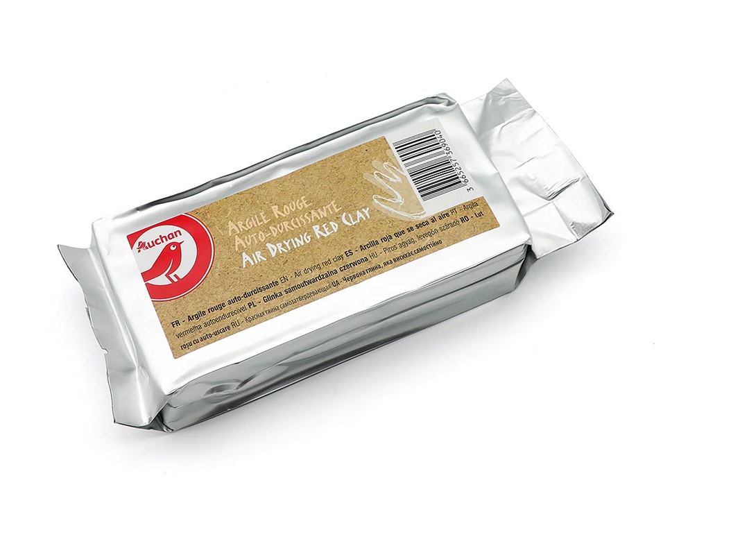 ARGILA VERMELHA AUCHAN 500G