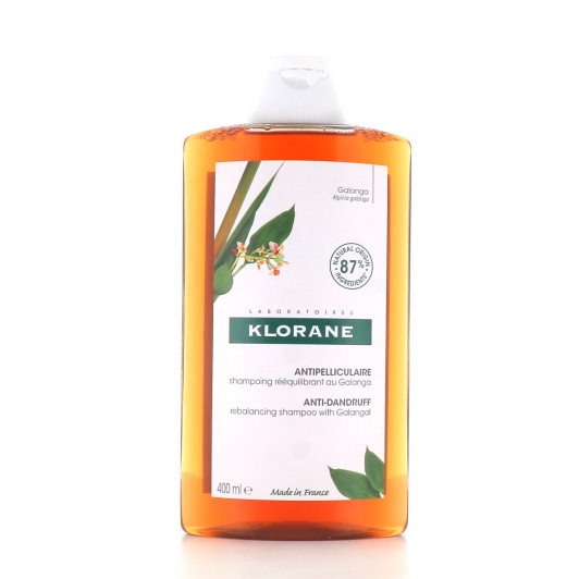 Shampooing rééquilibrant au Galanga Klorane - Cuir chevelu à pellicules