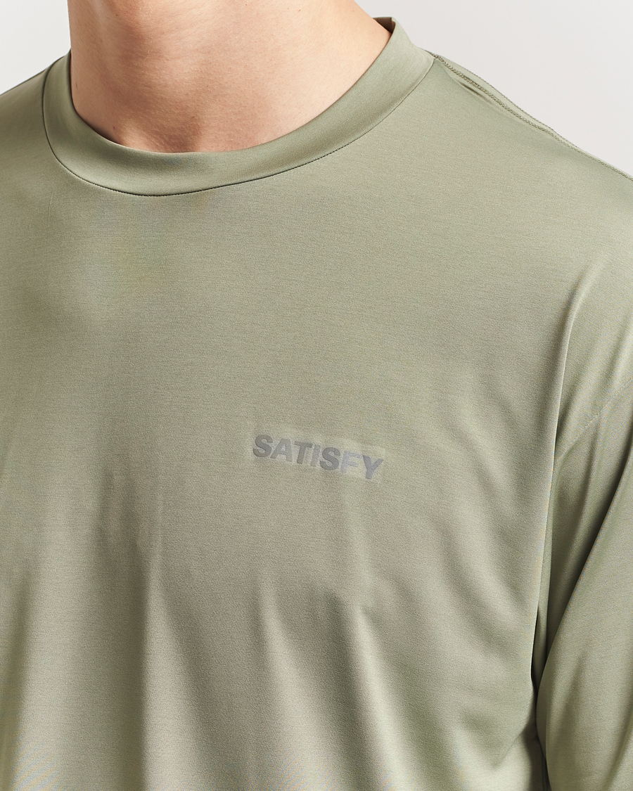 Satisfy AuraLite T-Shirt Oil Green