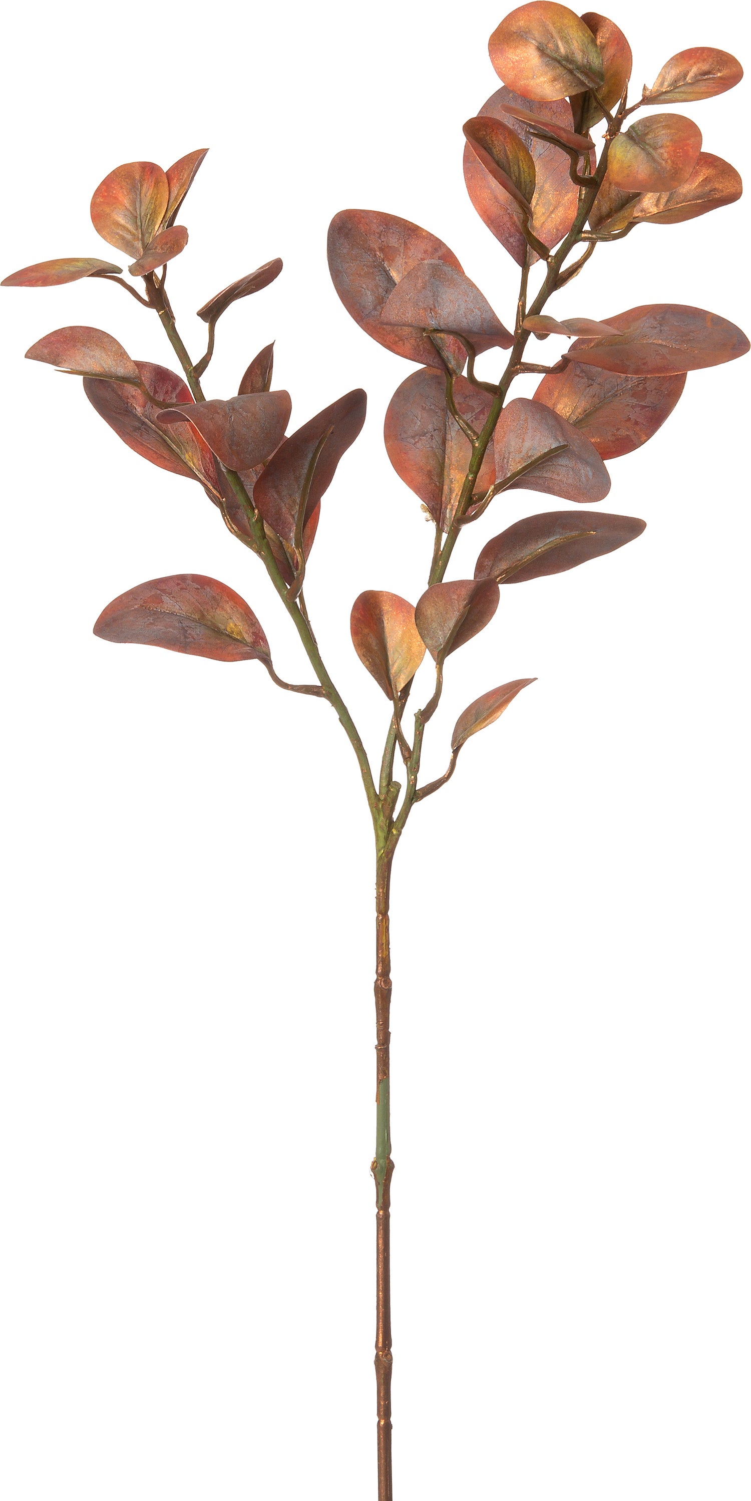 Intratuin kunsttak met herfstbladeren 85 cm oranje bruin