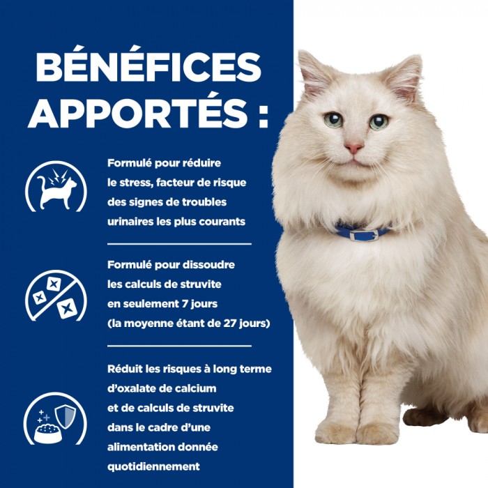 HILL'S Prescription Diet c/d Urinary Care Multicare Stress en Mijotés au Poulet - Pâtée pour chat