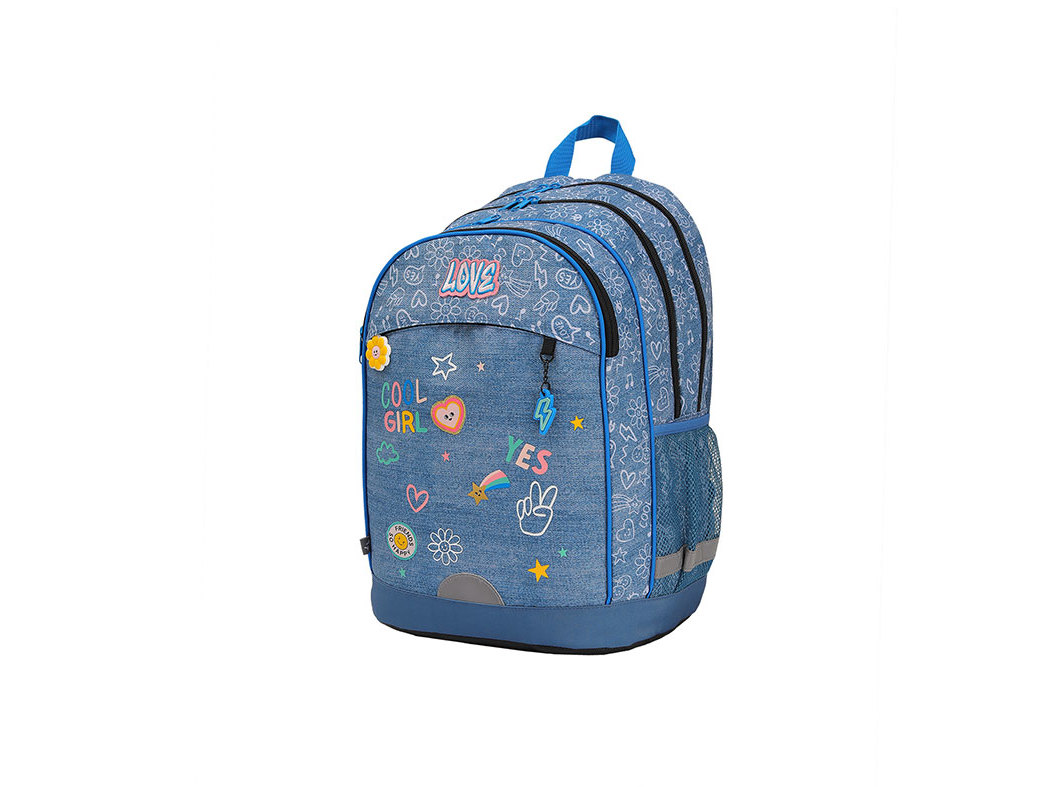 MOCHILA AUCHAN 2 COMPARTIMENTOS GRAFFITI 45X20X31CM