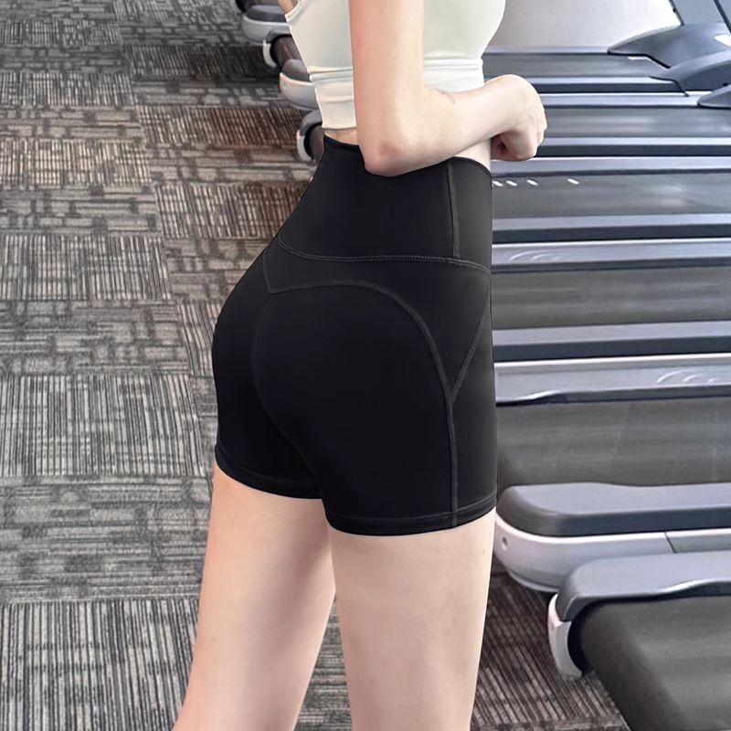 Faiar - Hoge taille effen yogashorts