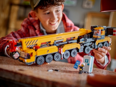 LEGO Gele mobiele bouwkraan (60409)