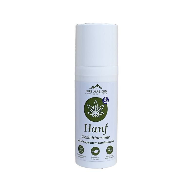 Pure Alps Hanf Gesichtscreme