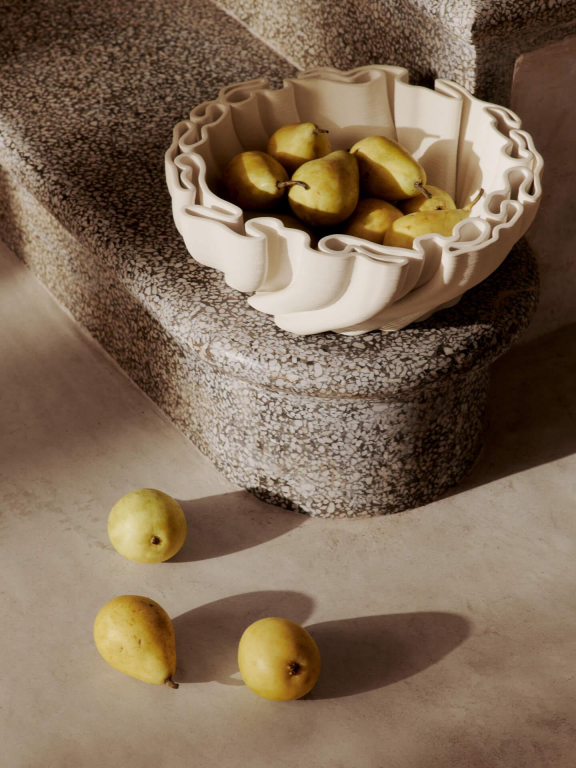 Ferm Living Dedali schaal Ø34,5 Off-White