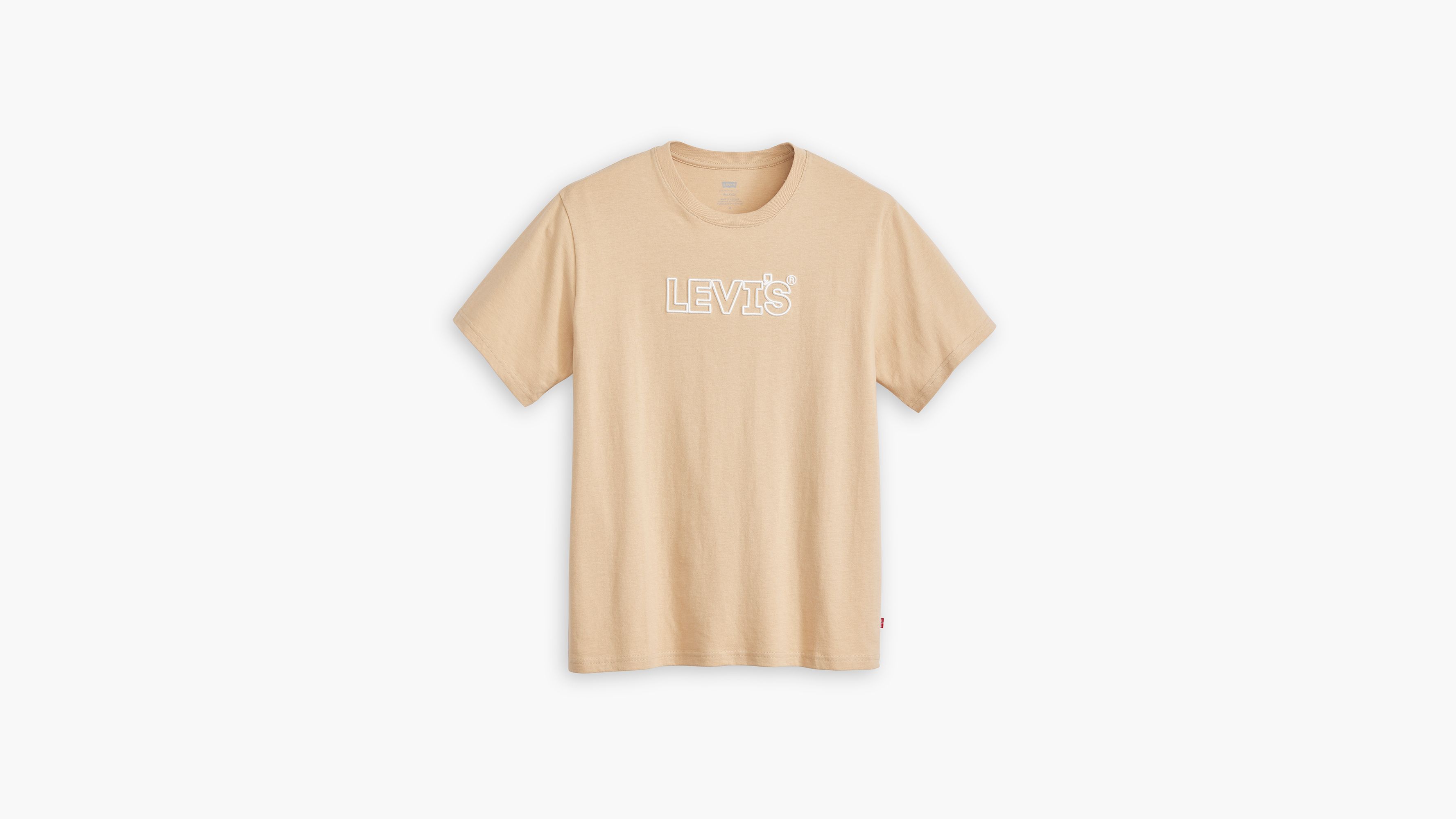 T-shirt graphique Relaxed - Corded Headline Safari - kaki