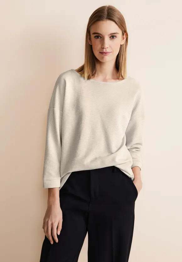 Struktur Mix Shirt - lucid white
