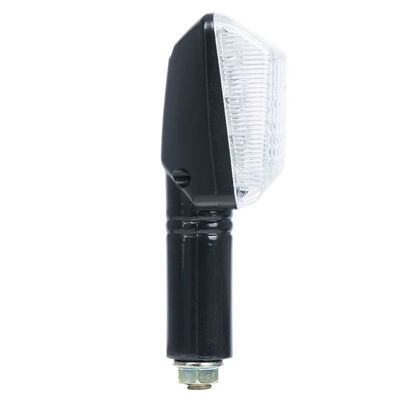 Clignotant Oxford LED Rectangle Long (inclus 2 résistances) La paire Universel - Noir